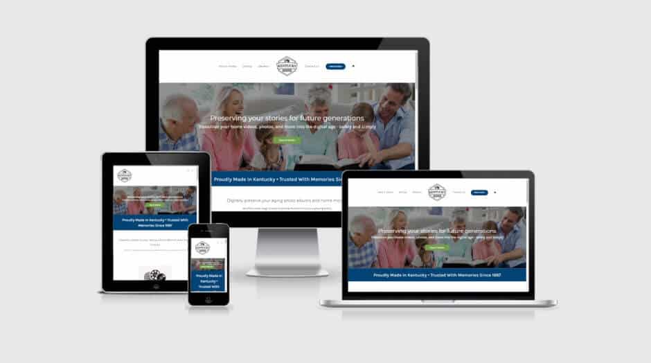 Responsive WordPress Web Design - Kentucky Archivers