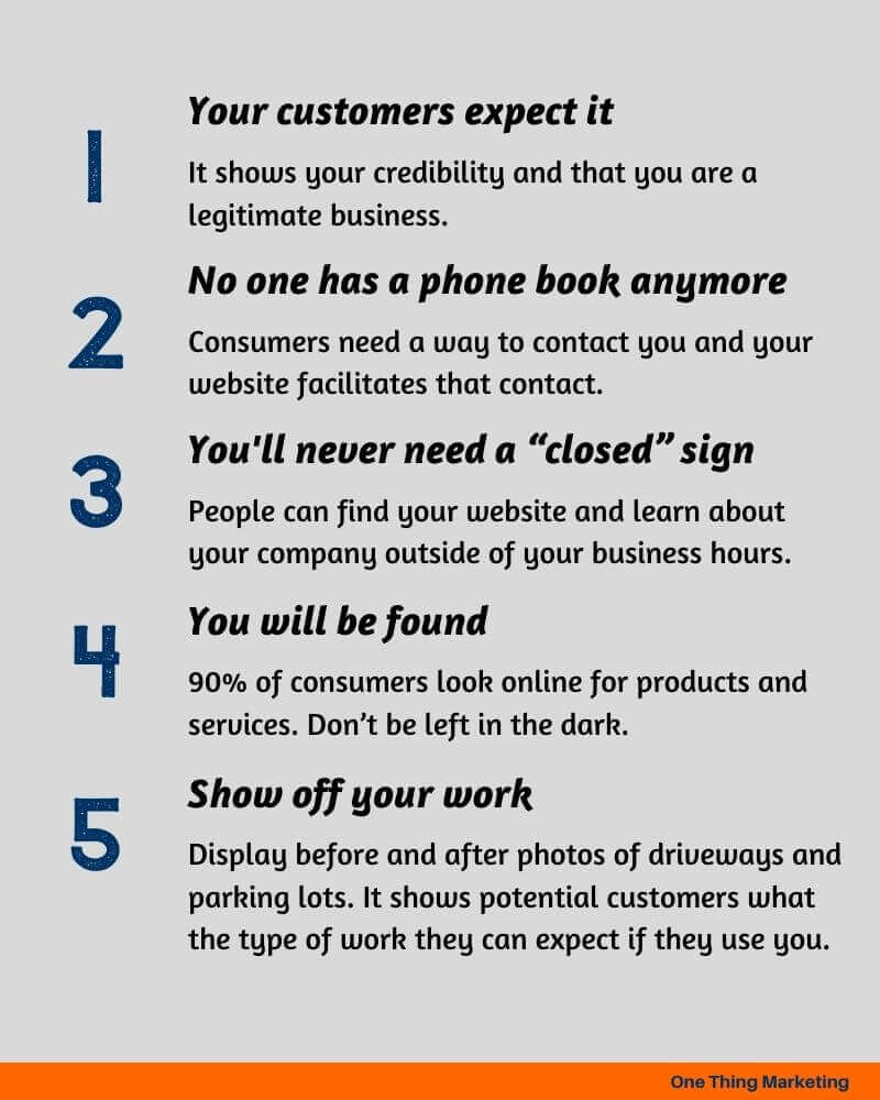 Here are 5 reasons your trade service company needs a website to increase leads.