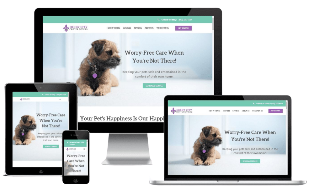 Critter Sitters Responsive